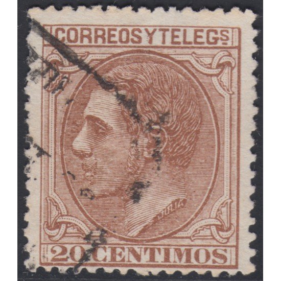 España Spain 203 1879 Alfonso XII Usado