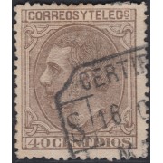 España Spain 205 1879 Alfonso XII Usado