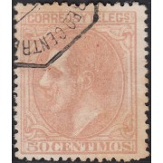 España Spain 206 1879 Alfonso XII Usado