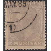 España Spain 208 1879 Alfonso XII Usado