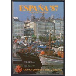 Libro Oficial Correos España 1987 Libro Oficial Correos España 1987