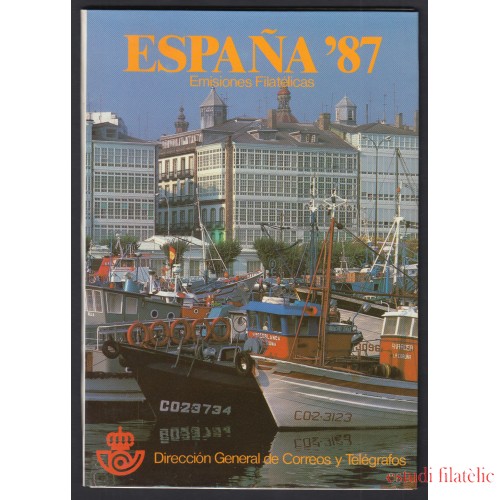Libro Oficial Correos España 1987