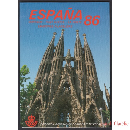Libro Oficial Correos España 1986