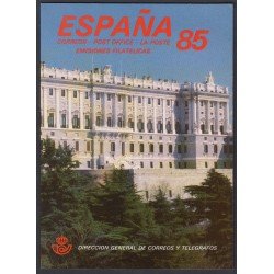 Libro Oficial Correos España 1985 Libro Oficial Correos España 1985