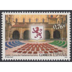 España Spain 4909 2014 León Cuna del Parlamentarismo MNH