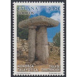 España Spain 4910 2014 Culturas Antiguas Menorca Talayótica MNH