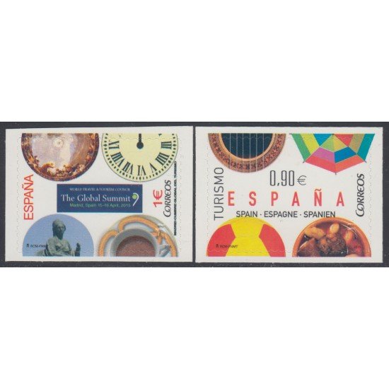 España Spain 4928/29 2015 Turismo MNH España Spain 4928/29 2015 Turismo MNH