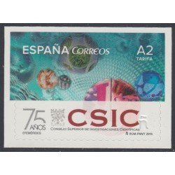 España Spain 4931 2015 75º Aniversario del CSIC MNH Tarifa A2