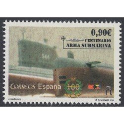 España Spain 4951 2015 Centenario del Arma Submarina MNH