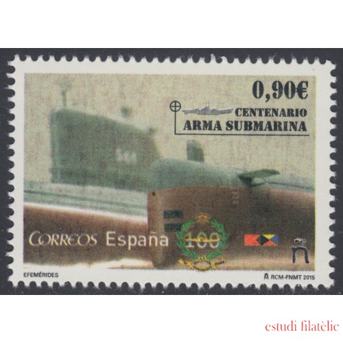 España Spain 4951 2015 Centenario del Arma Submarina MNH