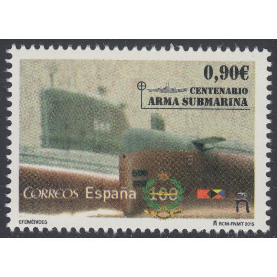 España Spain 4951 2015 Centenario del Arma Submarina MNH