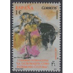 España Spain 4952 2015 Congreso Internacional de Tauromaquia MNH