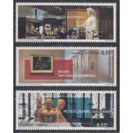 España Spain 4953/55 2015 Museos MNH