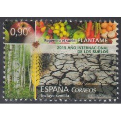 España Spain 4976 2015 Año Internacional de los Suelos MNH