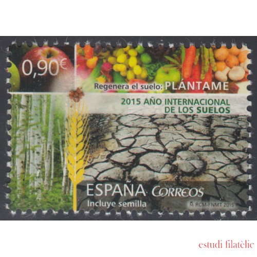 España Spain 4976 2015 Año Internacional de los Suelos MNH