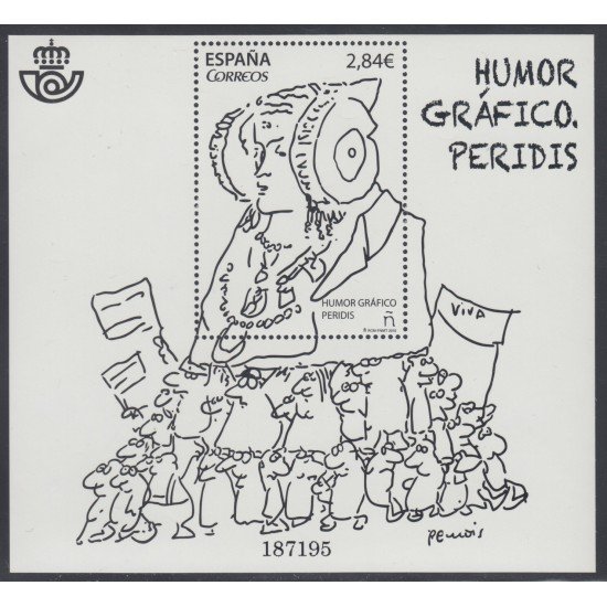 España Spain 4978 2015 Humor Gráfico MNH España Spain 4978 2015 Humor Gráfico MNH