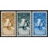 España Spain 1180/82 1955 Centenario del Telégrafo Telegraph MNH