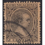 España Spain 214 1889 - 1901 Alfonso XIII Pelón,  Usado