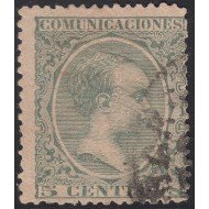 España Spain 216 1889 - 1901 Alfonso XIII Pelón Usado