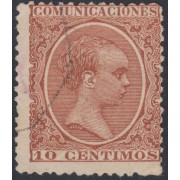 España Spain 217 1889 - 1901 Alfonso XIII Pelón Usado