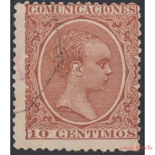 España Spain 217 1889 - 1901 Alfonso XIII Pelón Usado