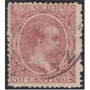 España Spain 224 1889/1901 Alfonso XIII Pelón Usado