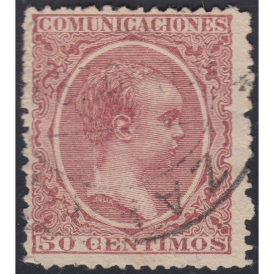 España Spain 224 1889/1901 Alfonso XIII Pelón Usado España Spain 224 1889/1901 Alfonso XIII Pelón Usado