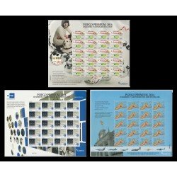 España Pliego Premium 11/13 2014 75º Aniv. ONCE Agencia EFE y Ejército MNH España Pliego Premium 11/13 2014 75º Aniv. ONCE Agencia EFE y Ejército MNH