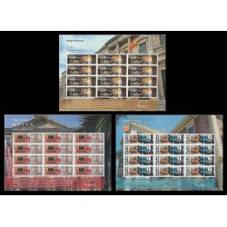 España Pliego Premium 16/18 2015 Museos Arqueológico, Thyssen y Lázaro MNH España Pliego Premium 16/18 2015 Museos Arqueológico, Thyssen y Lázaro MNH
