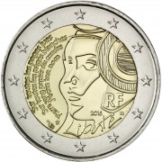 Francia 2015 2 € euros conmemorativos 225 Aniv. Fiesta de la Federación 
