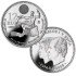 España Spain 2005 12 euros IV Centenario de la publicación de El Quijote Plata Ag