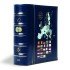 Leuchtturm VISTA álbum anual para monedas de euro 2015, con cajetín protector, azul