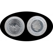 Australia 2016 1 onza 1 dólar Canguro  Plata 