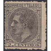 España Spain 200 1879 Alfonso XII MH