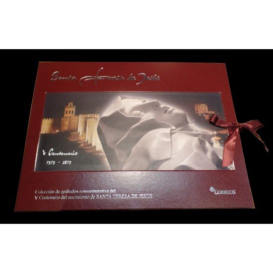 España Spain Colección Grabados Conmemorativos V Centenario Santa Teresa 1515 - 2015 España Spain Colección Grabados Conmemorativos V Centenario Santa Teresa 1515 - 2015