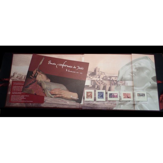 España Spain Colección Grabados Conmemorativos V Centenario Santa Teresa 1515 - 2015 España Spain Colección Grabados Conmemorativos V Centenario Santa Teresa 1515 - 2015