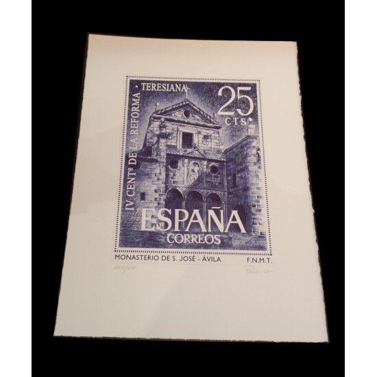 España Spain Colección Grabados Conmemorativos V Centenario Santa Teresa 1515 - 2015 España Spain Colección Grabados Conmemorativos V Centenario Santa Teresa 1515 - 2015