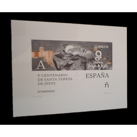 España Spain Colección Grabados Conmemorativos V Centenario Santa Teresa 1515 - 2015 España Spain Colección Grabados Conmemorativos V Centenario Santa Teresa 1515 - 2015