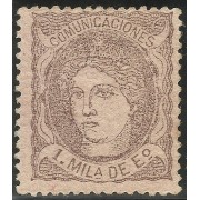 España Spain 102 1870 Alegoría MH