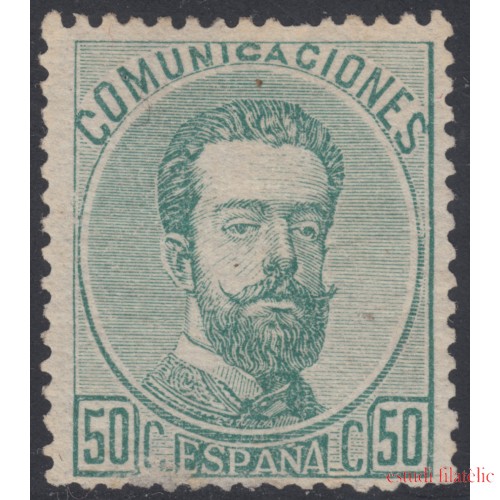 España Spain 126 1872 Amadeo I Adelgazamiento