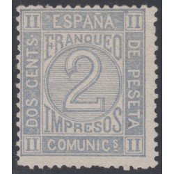 España Spain 116 1872 Amadeo I MH España Spain 116 1872 Amadeo I MH