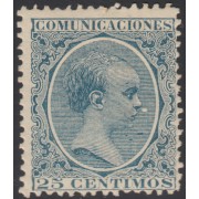 España Spain 221 1889 - 1901 Alfonso XIII Pelón MH 