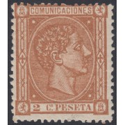 España Spain 162 1875 Alfonso XII MH