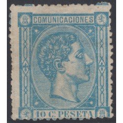 España Spain 164 1875 Alfonso XII MH España Spain 164 1875 Alfonso XII MH