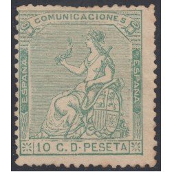 España Spain 133 1873 Alegoría MH España Spain 133 1873 Alegoría MH