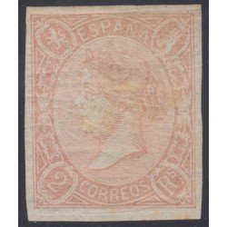 España Spain 73A 1865 Isabel II Sombras MH España Spain 73A 1865 Isabel II Sombras MH