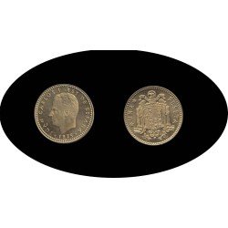 España Juan Carlos 1 Peseta JC 1975 *(19-77) España Juan Carlos 1 Peseta JC 1975 *(19-77)