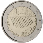 Finlandia 2015 2 € euros conmemorativos Cent  Ankseli Gallen