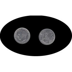 España Juan Carlos 2 Pesetas JC 1984 Madrid