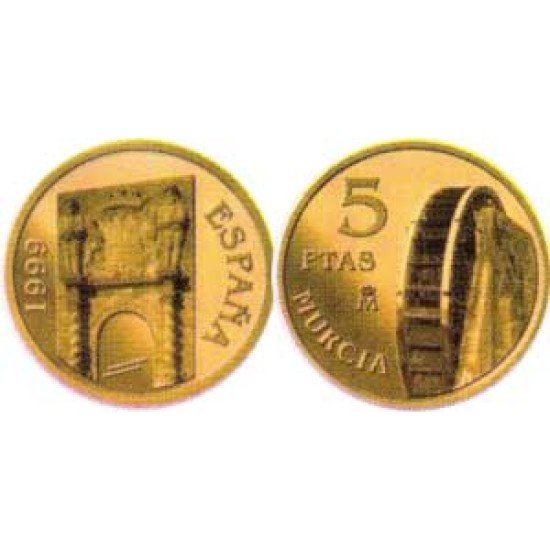 España Juan Carlos 5 Pesetas JC 1999 Madrid España Juan Carlos 5 Pesetas JC 1999 Madrid